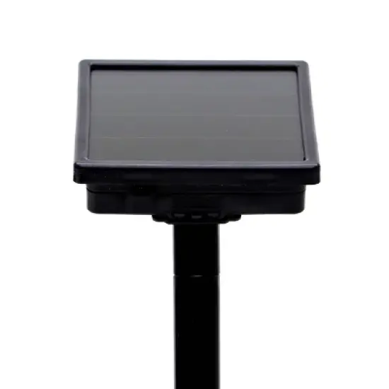 Philips 50ct LED Solar Faceted C6 String Lights Warm White with Green Wire image {4}