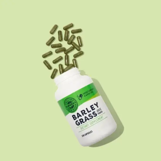 Vimergy USDA Organic Barley Grass Capsules, 30 Servings image {2}