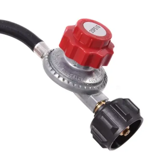 Costway Double Burner Gas Propane Cooker Outdoor Picnic Stove Stand BBQ Grill image {9}