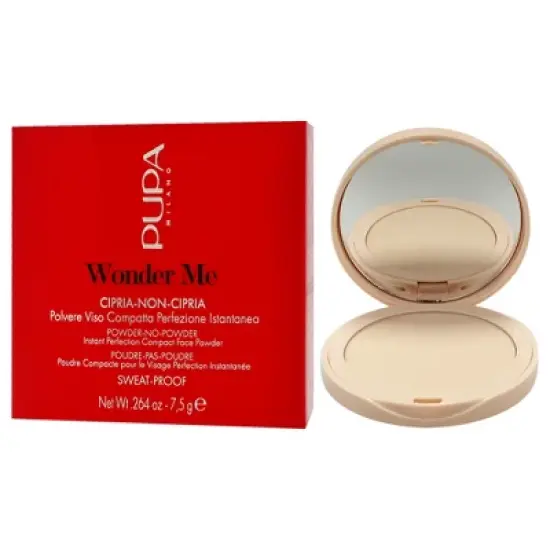 Wonder Me Powder No Powder - 010 Ivory by Pupa Milano for Women - 0.26 oz Powder image {3}