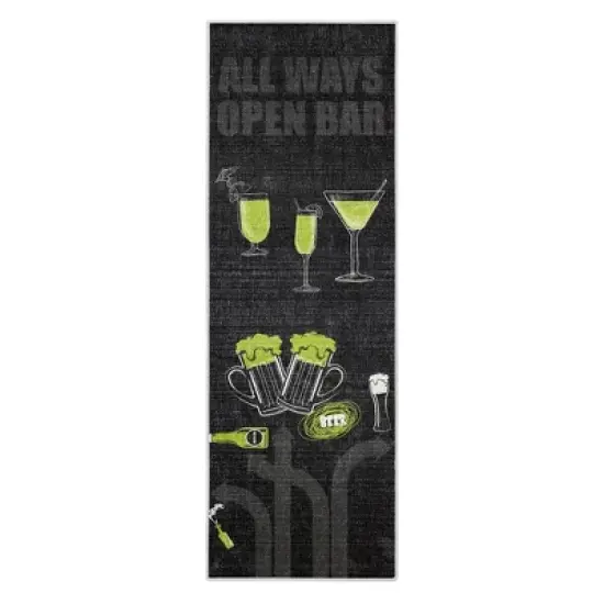 SussexHome Non Skid Cotton Washable Kitchen Runner Rug - 20" x 59" image {13}