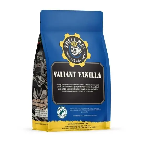 Bones Coffee Company Valiant Vanilla 12 oz (Whole Bean) image {1}