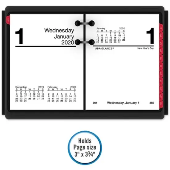 At-A-Glance Loose Leaf Plastic Calendar Base image {4}
