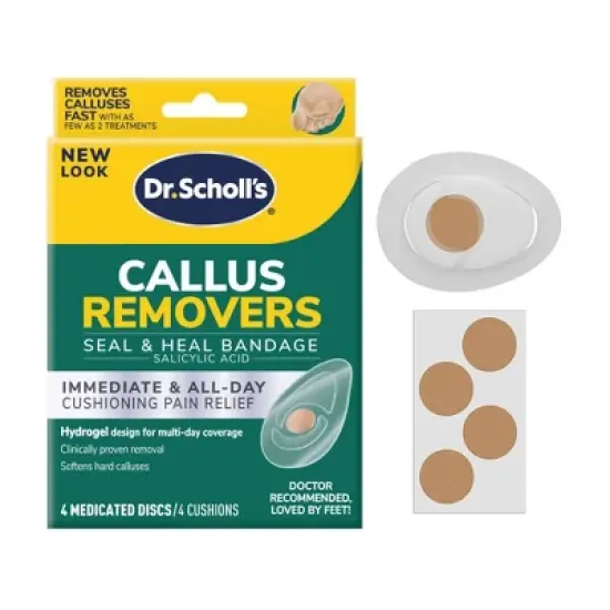 Dr. Scholl's Callus Removers Seal & Heal Bandage with Hydrogel Technology - 4ct image {10}
