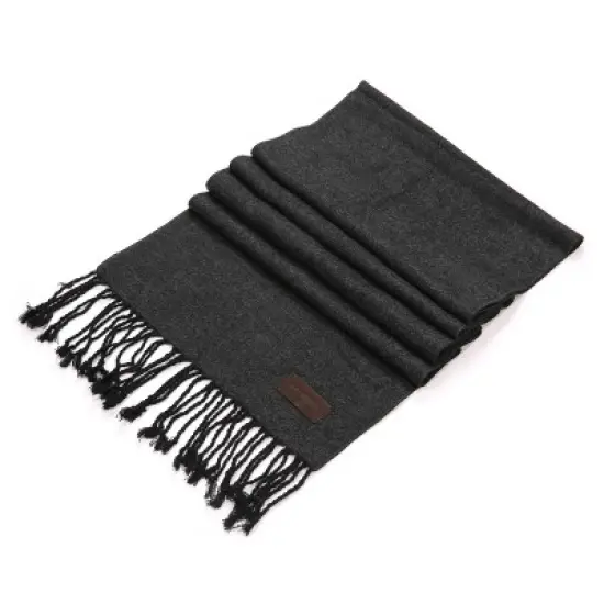 Mio Marino | Women's Solid Fringed 100% Cotton Scarf image {10}