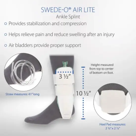 Swede-O Air Light Ankle Splint &ndash; Universal image {5}