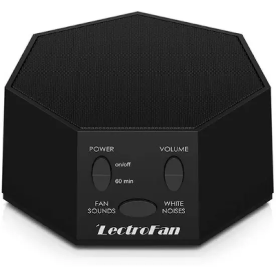 LectroFan Premium High Fidelity Noise Sound Machine with 20 Unique Non-Looping Fan and White Noise Sounds and Sleep Timer image {5}