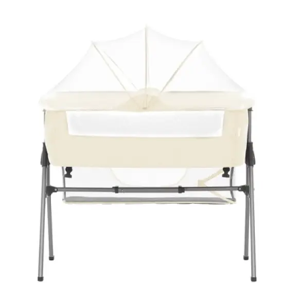 Dream On Me JPMA Certified Lotus Bassinet and Bedside Sleeper image {15}