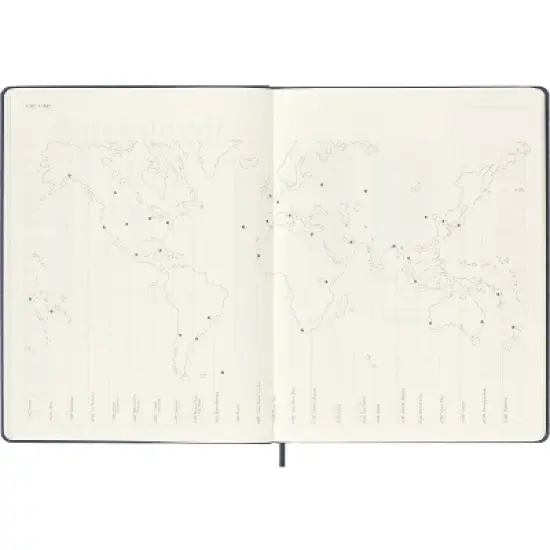 Moleskine 2023 Notebook Planner Weekly 18 Month XL Hard Cover Sapphire Blue image {5}