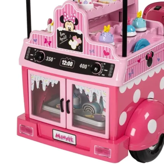 Huffy Disney Minnie Mouse Bakery Cart Battery Ride-On - 6V - Age 3+ - Pink image {4}