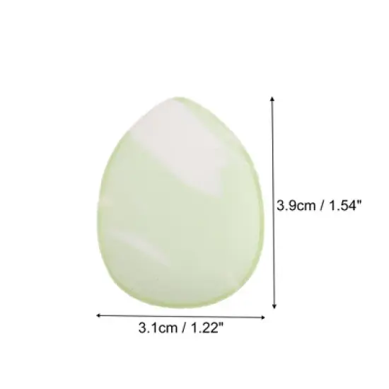 Unique Bargains Dry Wet Use Mini Finger Makeup Puff Multicolor 1.54"x1.22" 5 Pcs image {2}