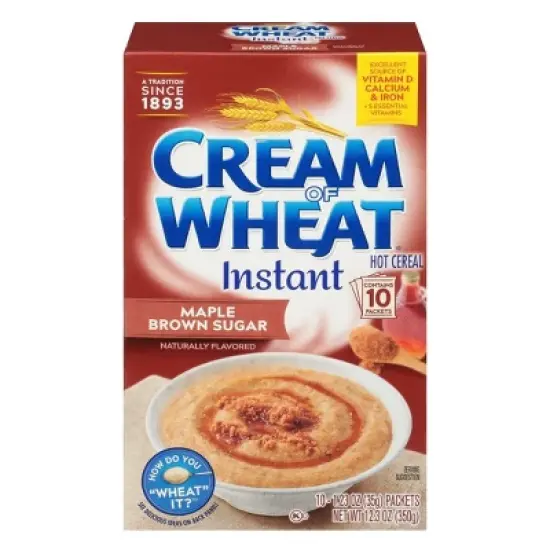 Cream of Wheat Variety Pack (Original & Maple Brown Sugar) image {1}
