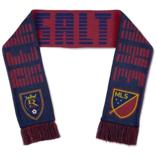 MLS Real Salt Lake Men's Scarf - One Size: Acrylic Solid Wrap, Tagless Design image {3}