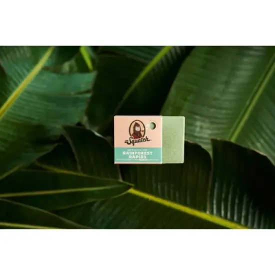 DR. SQUATCH Men's All Natural Bar Soap - Rainforest Rapids - 5oz image {9}
