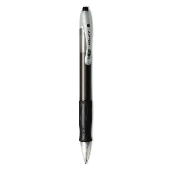 BIC Velocity Retractable Ball Pen Black Ink 1 mm 36/Pack VLG361BK image {1}