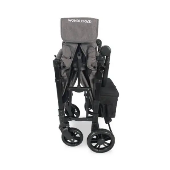 WONDERFOLD W2 Elite Pro Wagon Stroller - Charcoal Gray image {7}