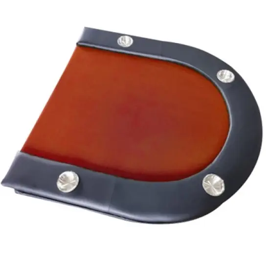 YONWAY 73" Foldable Poker Table with Cup Holders for Player  Game Portable Layout Mat for Adults and Children, Red image {6}