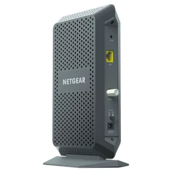 Netgear Cable Modem - Black (CM1000-100NAS): Gigabit Ethernet, Cox, Spectrum, Xfinity Compatible image {3}