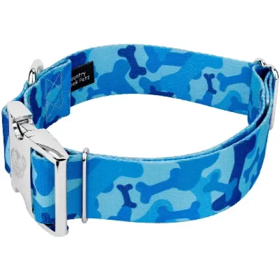 Country Brook Petz HossFit Jr Wide Premium Dog Collar - Camouflage Collection image {2}