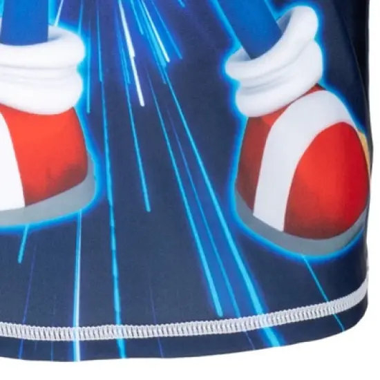 SEGA Sonic the Hedgehog Rash Guard Swim Shirt Toddler  image {2}