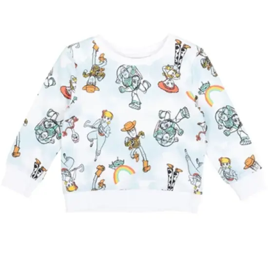 Disney Frozen Minnie Mouse Princess Moana Nightmare Before Christmas Toy Story Lion King Lilo & Stitch Girls Pullover Sweatshirt Little Kid to Big image {14}