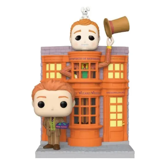 Funko POP! Harry Potter: Wizarding World - Fred Weasley with Weasleys' Wizard Wheezes (Target Exclusive) image {2}