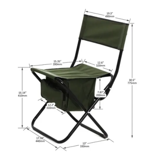 5-Piece Folding Table and Chairs Set, Ideal for Indoor and Outdoor Use - Camping, Picnics, Beach, Backyard, BBQ, Party, Patio image {3}