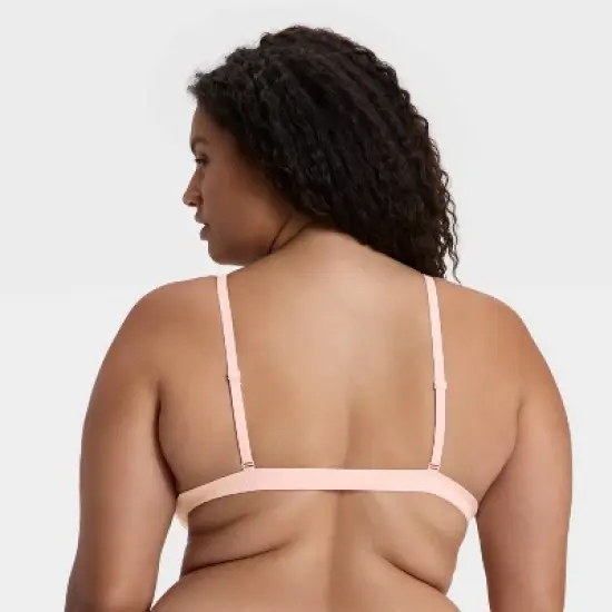 Women's Pointelle Triangle Bralette - Wild Fable&trade; image {4}