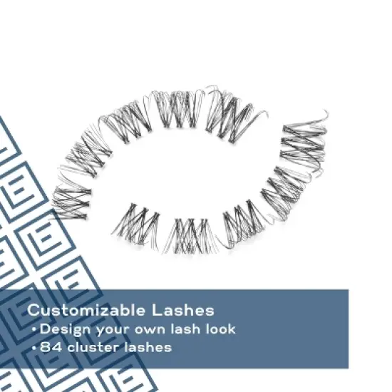 Eylure Volume & Curl Clusters False Eyelashes - 84ct image {3}