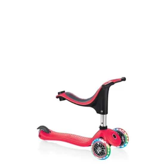 Globber Evo 4 in 1 Scooter with Lights - Red image {3}