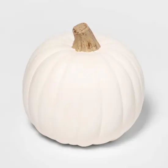9" Carvable Faux Halloween Pumpkin - Hyde and EEK! Boutique&trade; image {2}