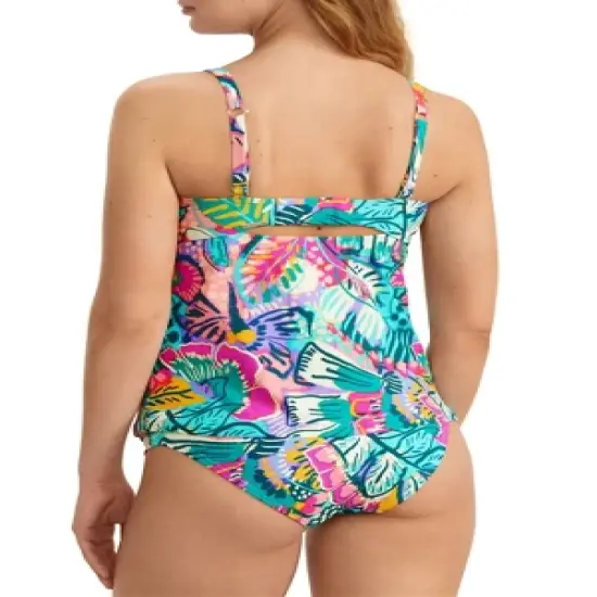 Sunsets Women's Lush Garden Maeve Underwire Tankini Top - 714D-LUSGA image {1}