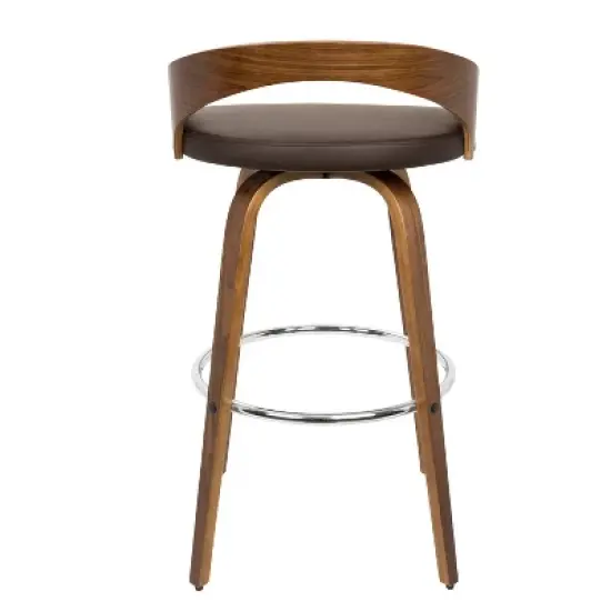 Set of 2 Grotto Upholstered Barstools - Lumisource image {5}