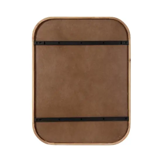 Kate & Laurel All Things Decor&nbsp;20"x36" Planche Rattan Wall Pinboard Rustic Brown image {3}