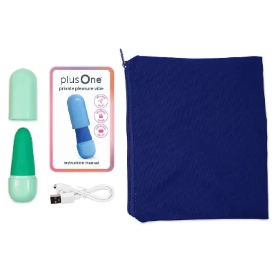 plusOne Private Pleasure Vibe - Green image {6}