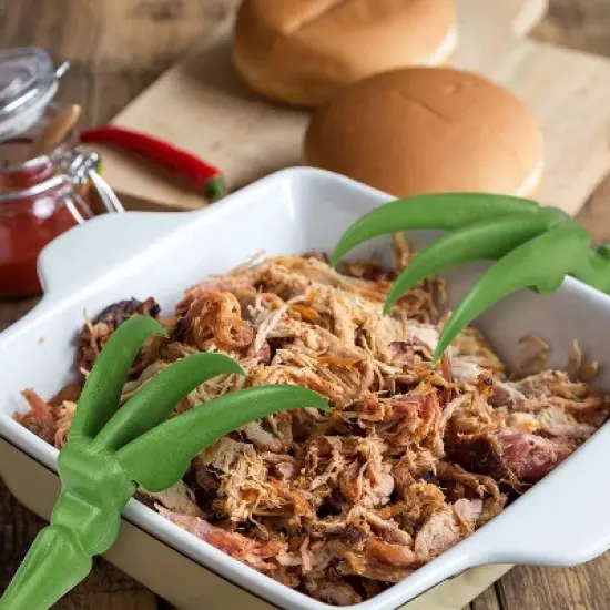 Funwares Raptor Rippers Dinosaur Meat Claws BBQ & Kitchen Tool | Set of 2 image {1}