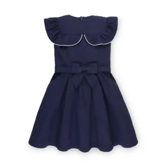Hope & Henry Girls' Ruffle Yoke Party Dress, Toddler image {7}