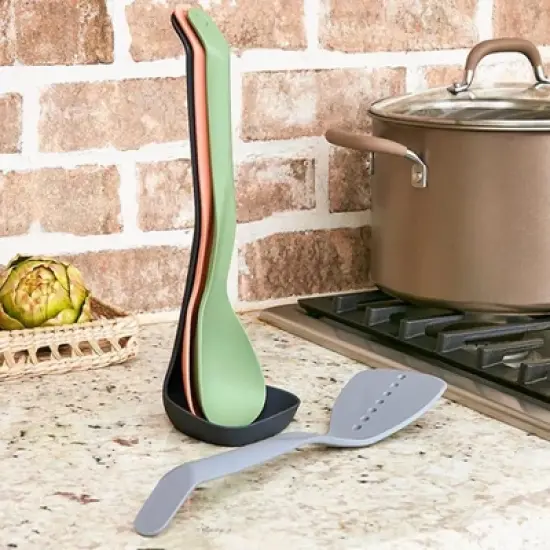 The Lakeside Collection Space-Saving Magnetic Utensil Set image {3}