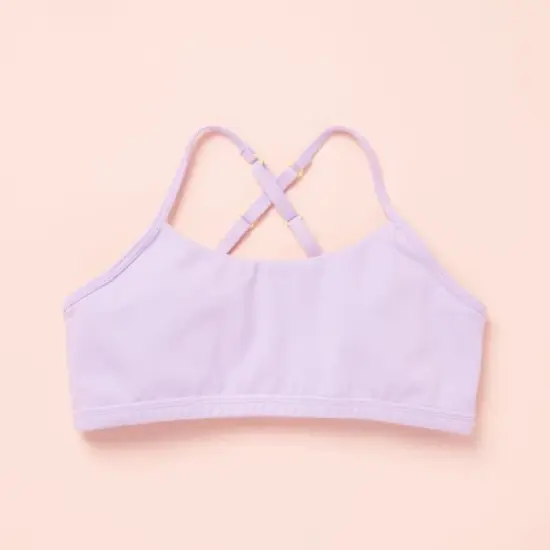 Yellowberry Girls' Ultimate Full Coverage Cotton First Bra with Convertible and Adjustable Straps image {5}