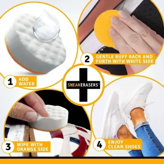 SneakERASERS Just Add Water Shoe Cleaner - 10pk image {2}