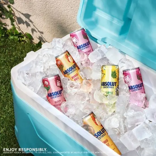 Absolut Berry Vodkarita Sparkling Vodka Cocktail - 4pk/355ml Cans image {5}