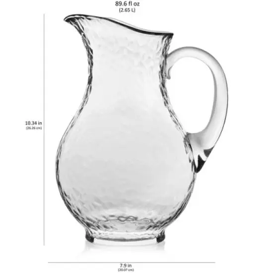 Libbey Yucatan Glass Pitcher, 86.9 ounce image {2}
