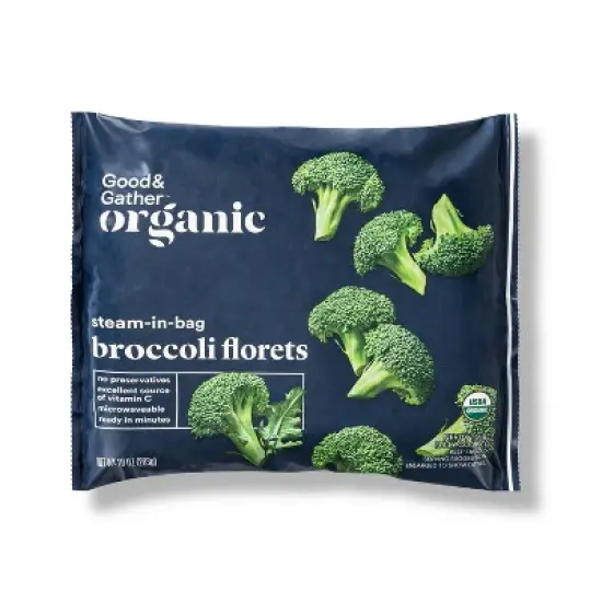 Organic Frozen Broccoli Florets - 10oz - Good & Gather&trade; image {4}