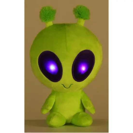 Aurora Small Twitch Light Up Alien Galactic Cuties Interstellar Stuffed Animal Green 8" image {2}