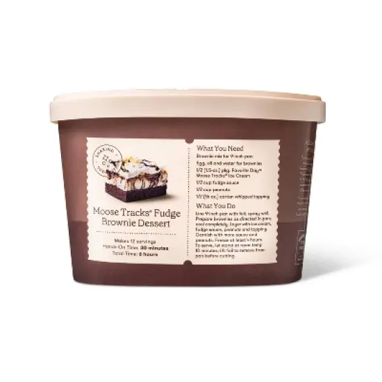 Moose Tracks Ice Cream - 1.5qt - Favorite Day&trade; image {3}