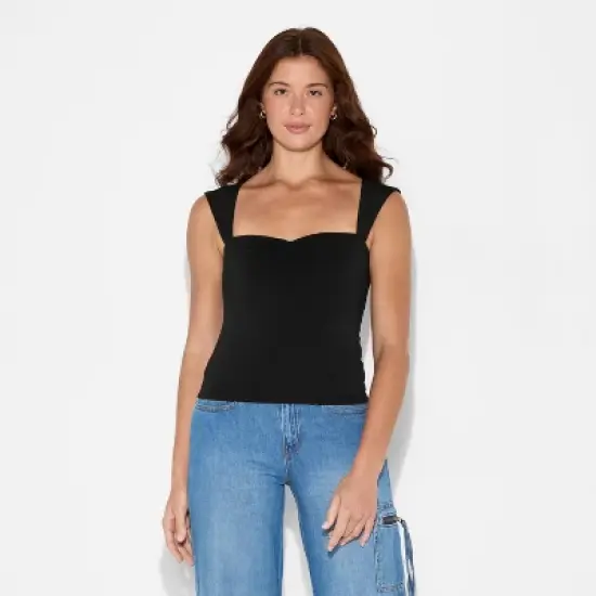 Women's Synthetic Open Back Tank Top - Wild Fable&trade; image {1}