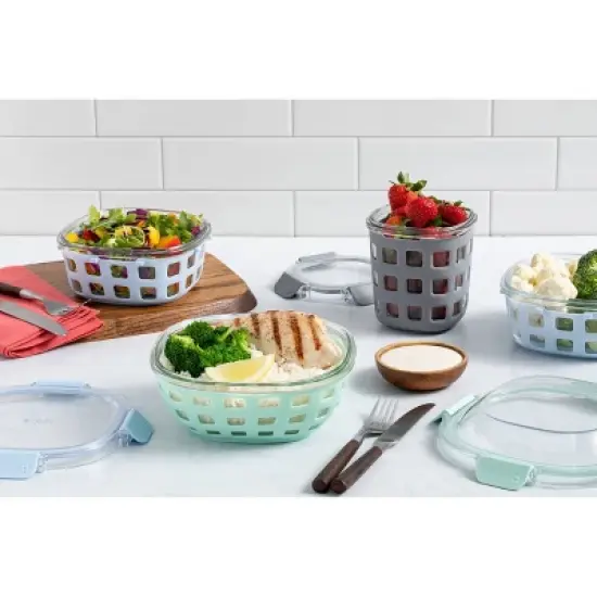 Ello Glass Lunch Bowl Food Storage Container image {7}