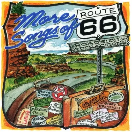 Various Artists - More Songs Of Route 66: Roadside Attractions (CD) image {1}