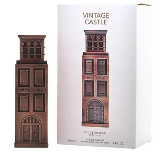 Niche Emarati Vintage Castle By Lattafa Unisex   Eau De Parfum Spray 3.4 Oz image {1}