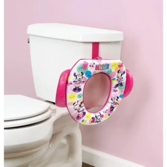 Disney Baby Minnie "Pop Attitude" Soft Potty Seat with Potty Hook image {5}